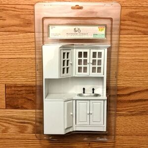 Miniature dollhouse furniture cabinet